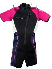 CAMARO EVOSTRETCH VOLTAGE SHORTY WETSUIT WOMEN S-38S BLACK PINK