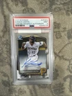 Konnor Griffin 2025 Bowman Chrome  Prospect Auto  PSA9