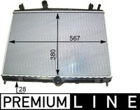 Mahle KüHler, MotorküHlung CR 2113 000P FüR CitroËN Peugeot