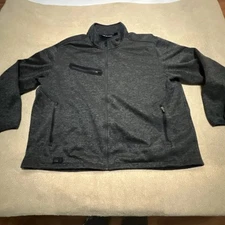 Dri Duck DDX Tech Full Zip Jacket Black Charcoal Zip Pockets 4XL Free Shipping