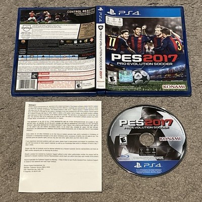 Pro Evolution Soccer PES 2017 - Sony PlayStation 4 PS4 Complete CIB w/ Insert