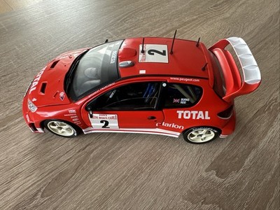 Solido 1/18 Scale Diecast Peugeot 206 WRc 203 RMC 2003 Top Zustand Ohne OVP