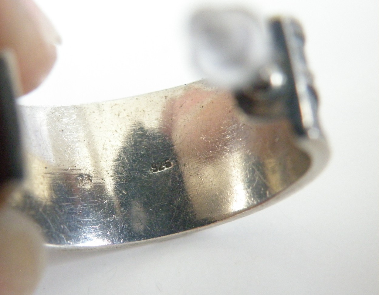 Vintage Solid Sterling Silver 925 Unique Weave Ho… - image 22