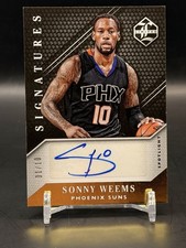 2015 Panini Limited Signatures Spotlight Gold 1/10 Sonny Weems #LS-SW Auto