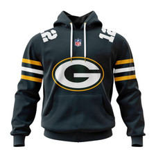 Green Bay Football Team Packerss Hoodie, Unisex Adults S-5XL