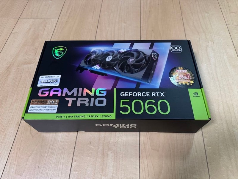 MSI GeForce RTX 5060 8GB Graphics Card Used GPU Gaming PC