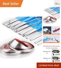 16ft Chrome Silver Automotive Car Exterior And Interior Molding Trim Universa...