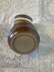 Fire King Stripe Black Gold Cup And Brown Bowl — photo 5