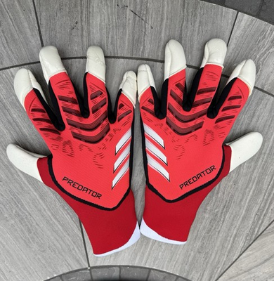 #ad ADIDAS PREDATOR GL PRO HYBRID LUCID RED LUCID RED BLACK JH3814 MEN’S SIZE 10 $59.99