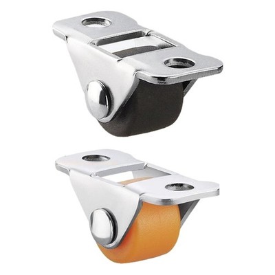 4pcs Small Furniture Wheel Rubber Casters for Quick setups & Reliable Support