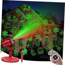 Christmas Lights Laser Projector with Remote Control, Christmas Red Christmas