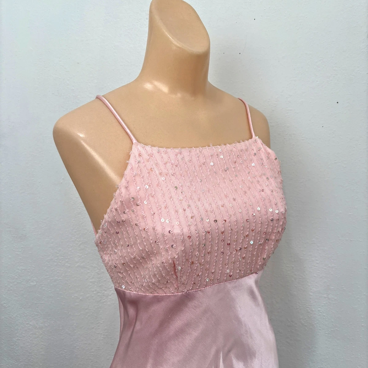 strapless open back dress Amarra 89502