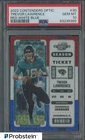 2022 Contenders Optic Red White Blue #30 Trevor Lawrence Jaguars 6/13 PSA 10