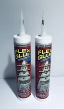 Flex Glue Pro Formula Super Strong Rubberized Waterproof Adhesive White 10 fl oz