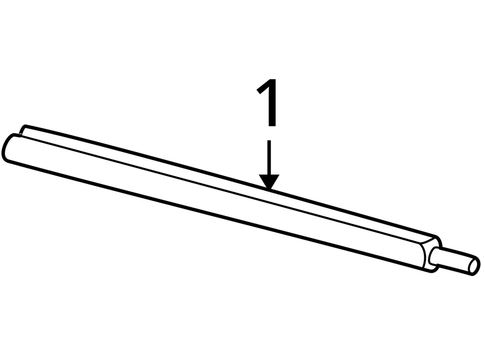 1995-2005 CHEVROLET PONTIAC CAVALIER TIRA DE VEDAÇÃO SUNFIRE ASM RR S D W 22603113 - Imagem 3 de 3