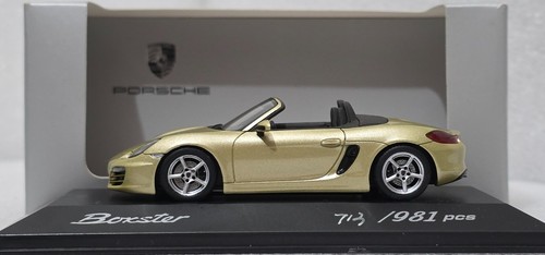 Porsche Boxster (981) 2012 Gold 1:43 Spark WAP 020 200 0C EXTREMELY RARE!! (15) - Picture 12 of 15