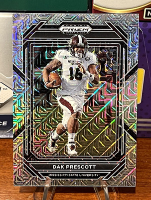 2023 Panini Prizm Draft Picks #20 Dak Prescott Mojo Prizm /25 - Mississippi St.