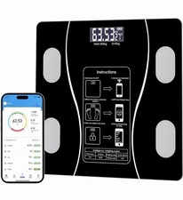 Smart Scale for Body Weight, Body Fat, BMI Muscle Mass Analyzer,400Lb Capacity