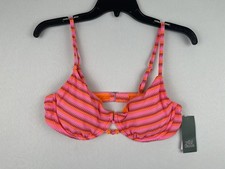 Wild Fable Women s Underwire Bikini Top W/removable Pads MEDIUM 8/10