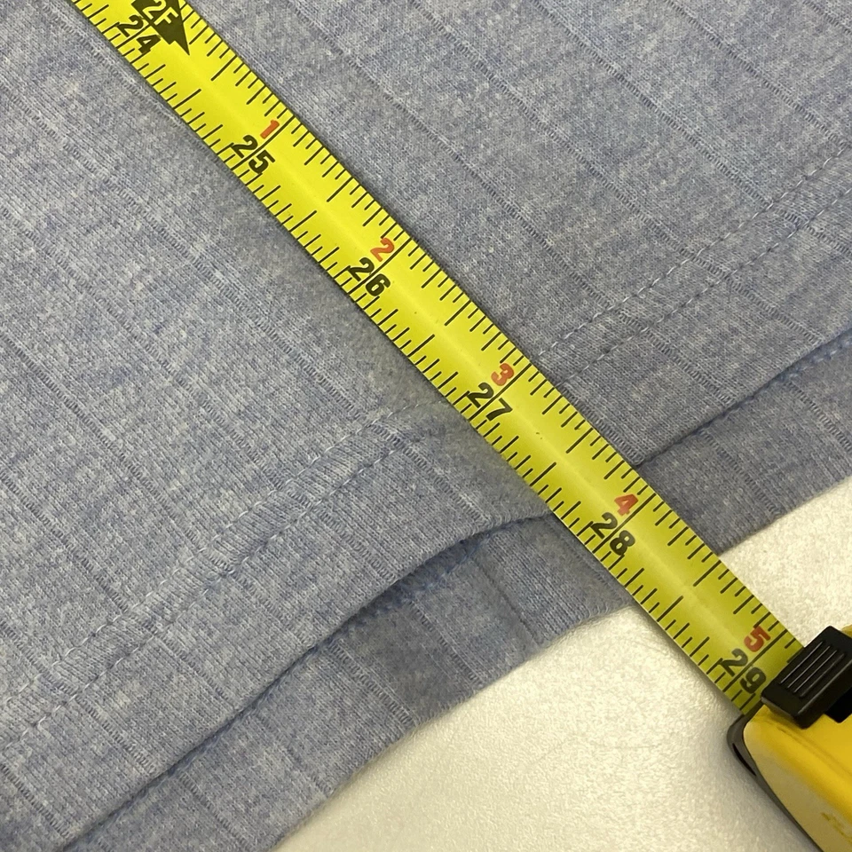 Sudadera Henley ligera gris liso Roundtree & Yorke 2XLT XXLT para hombre Foto 3 de 4