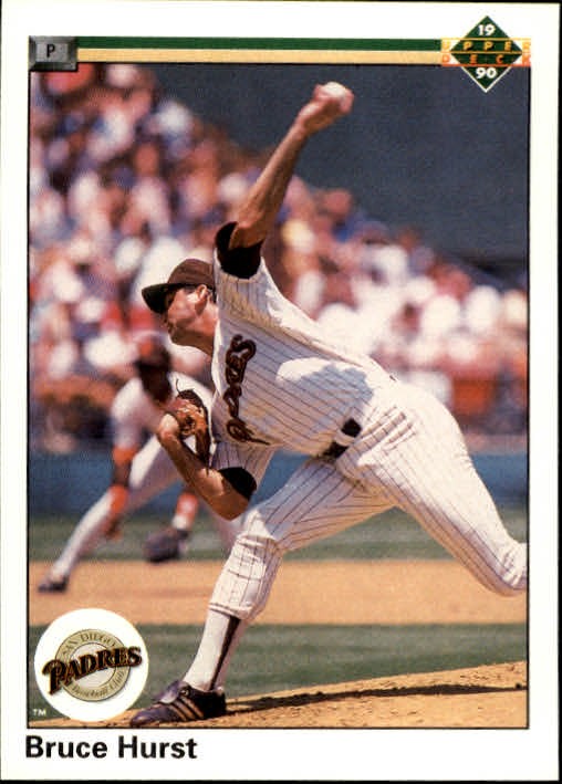 1990 Upper Deck #433 Bruce Hurst - BB