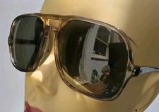 Vtg 1960s SRO LIBCO USA 150 Color 2 Brown Pilot Sunglasses FRAMES ONLY