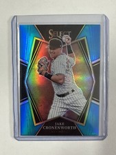 2022 Panini Select - Premier Level Jake Cronenworth #155 Light Blue Prizm /149