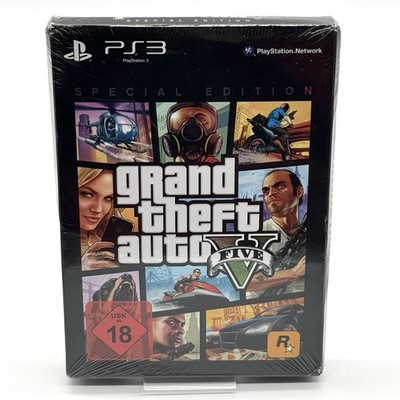 PlayStation 3 PS3 - Grand Theft Auto V - Special Edition - USK18 - Sealed - NEU