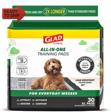 for Pets Extra Large Charcoal Dog Training Pads - Absorbent Disposable Pee Pads 