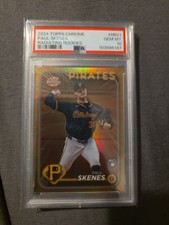2024 Topps Chrome Update Series - Radiating Rookies Paul Skenes #RR-21 (RC)