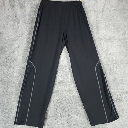 Pantaloni Under Armour Track Uomo M Nero UA ColdGear Rete Tasche Gamba Dritta - Foto 13 di 13
