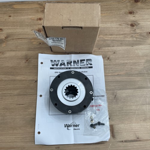 Warner Freno di bloccaggio elettrico modello ERS-57, 90 DCV, Watt 35,2 P/N 5153-170-002 - Foto 1 di 12