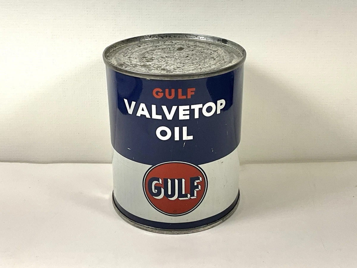 Gulf In Collectible Gas & Oil Advertising Cans And Buckets for