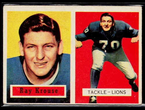 Ray Krouse #141 1957 Topps card