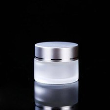 5g-50g Frosted Glass Cosmetic Jar Face Cream Bottle Lip Balm Pot Vials Container