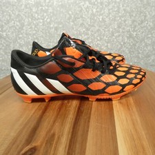 Adidas Predator Absolado Instinct Cleats Mens 12 Black Orange Soccer Shoe M17629