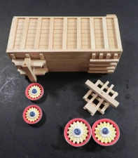 O SCALE WARDIE-JAY (Wood)  BAGGAGE Wagon / "PARTIALLY BUILT"