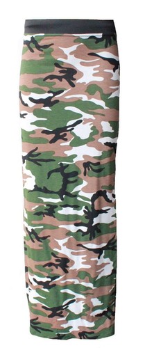 NEW LADIES WOMENS JERSEY MAXI SKIRT GYPSY BODYCON SUMMER DRESS SIZE 8-26 - Picture 4 of 16