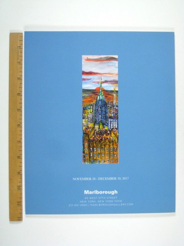 Red Grooms New York On My Mind Exhibition Catalogue Marlborough Gallery 2017 Art - Picture 6 of 6