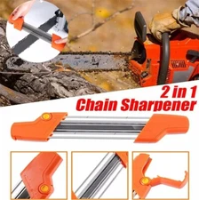 2 In 1 Easy File Chainsaw Sharpener For Stihl 5/32" Chain 4.0mm Portable Tool