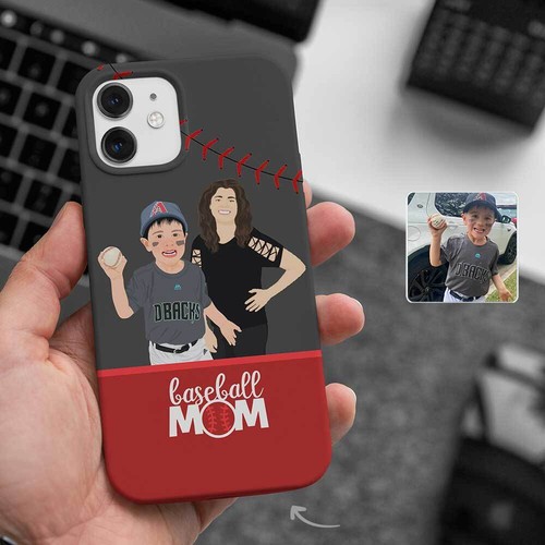 Custom Baseball Mom Phone Case - Picture 3 of 52