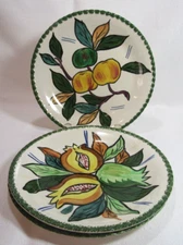 PV Blue Ridge Southern Pottery 3 Vintage BRP164 Salad Plates FC