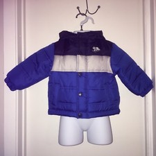 New Child Of Mine By Carters Boys 18 Months Hooded Lined Jacket Navy Blue