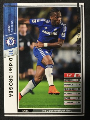 2014-15 Panini WCCF EXTRA Didier Drogba Chelsea scarce card | eBay