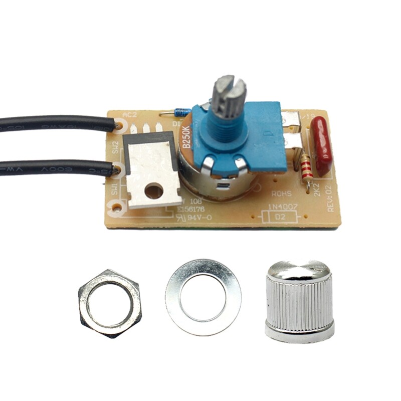Lamp Rotary Dimmer Switch 1 Gang 1 Or 2 Way 150w Rotary LED Dimmer