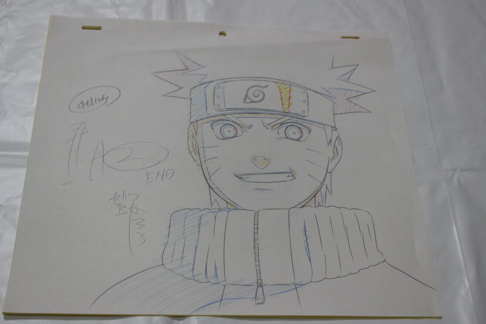 Naruto uzumaki, pencil sketch