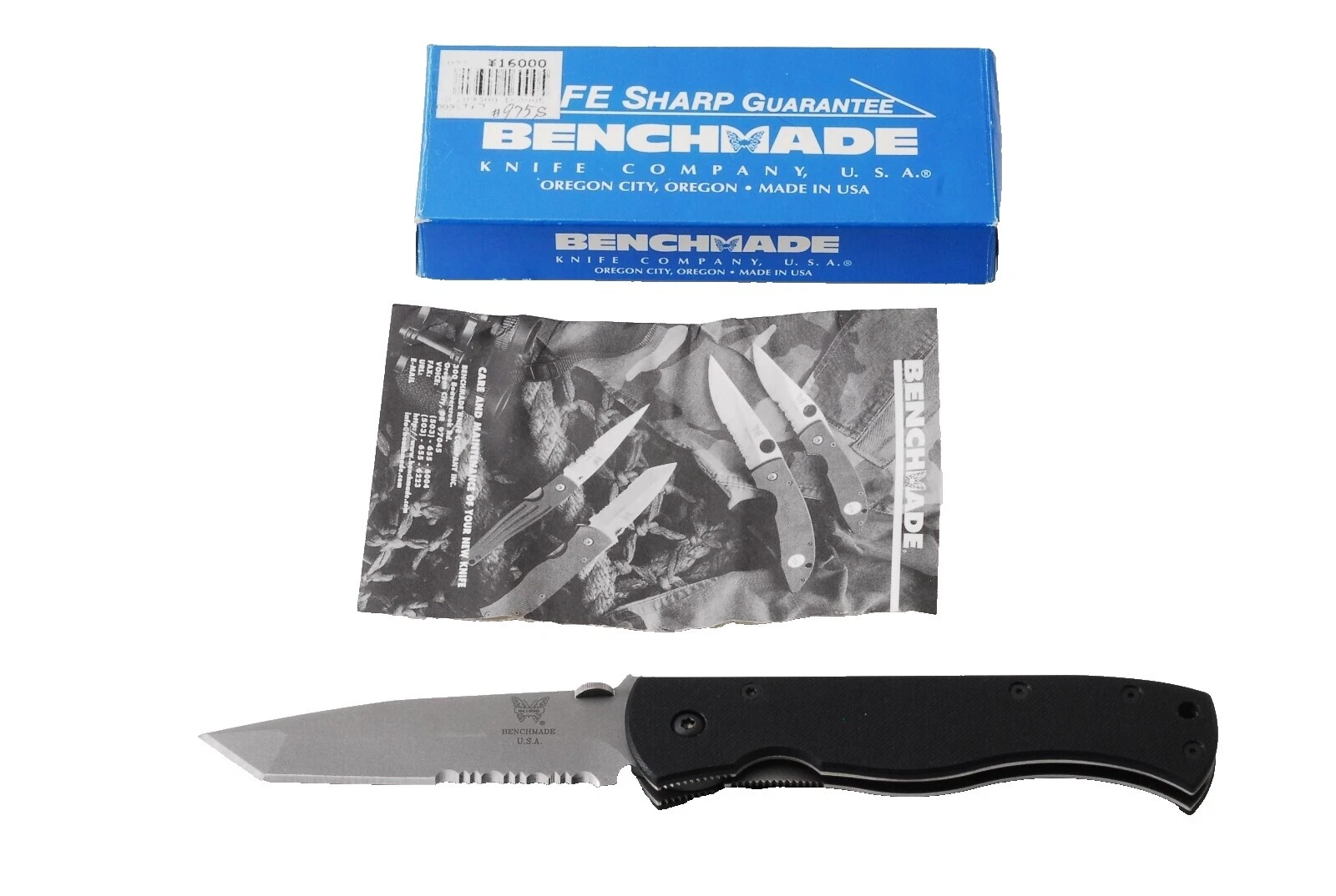 Cuchillos plegables de colección Benchmade tanto Tactical