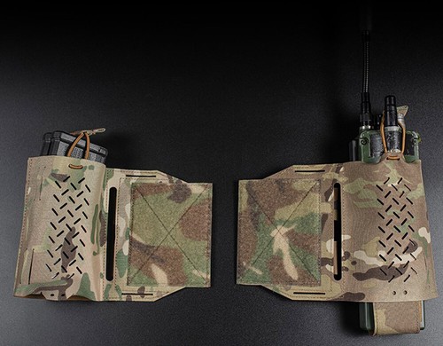 Hunting Vest MK2 Chest Rig Plate Carrier Expander Wing Pouch Radio Mag Pouch - Picture 9 of 52