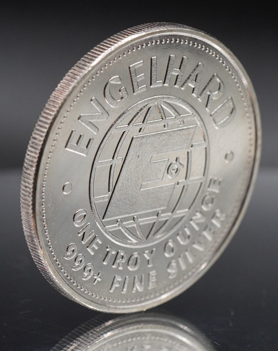 1983 Engelhard American Prospector KEY DATE 1oz 999 FINE Silver