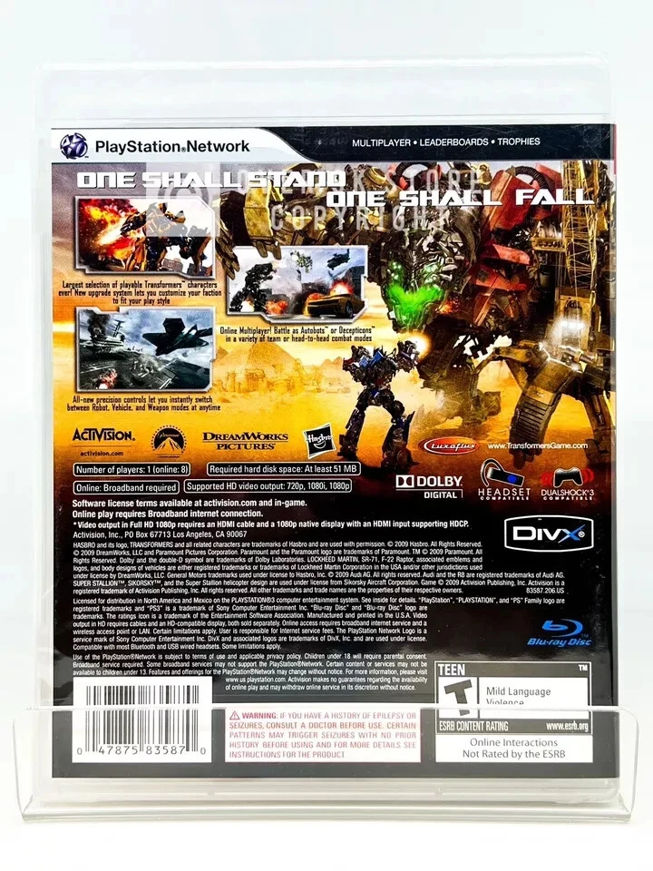 Transformers Bundle w/ 4 games - PS3 - New | Factory Sealed | READ DESCRIPTION - Image 4 of 4